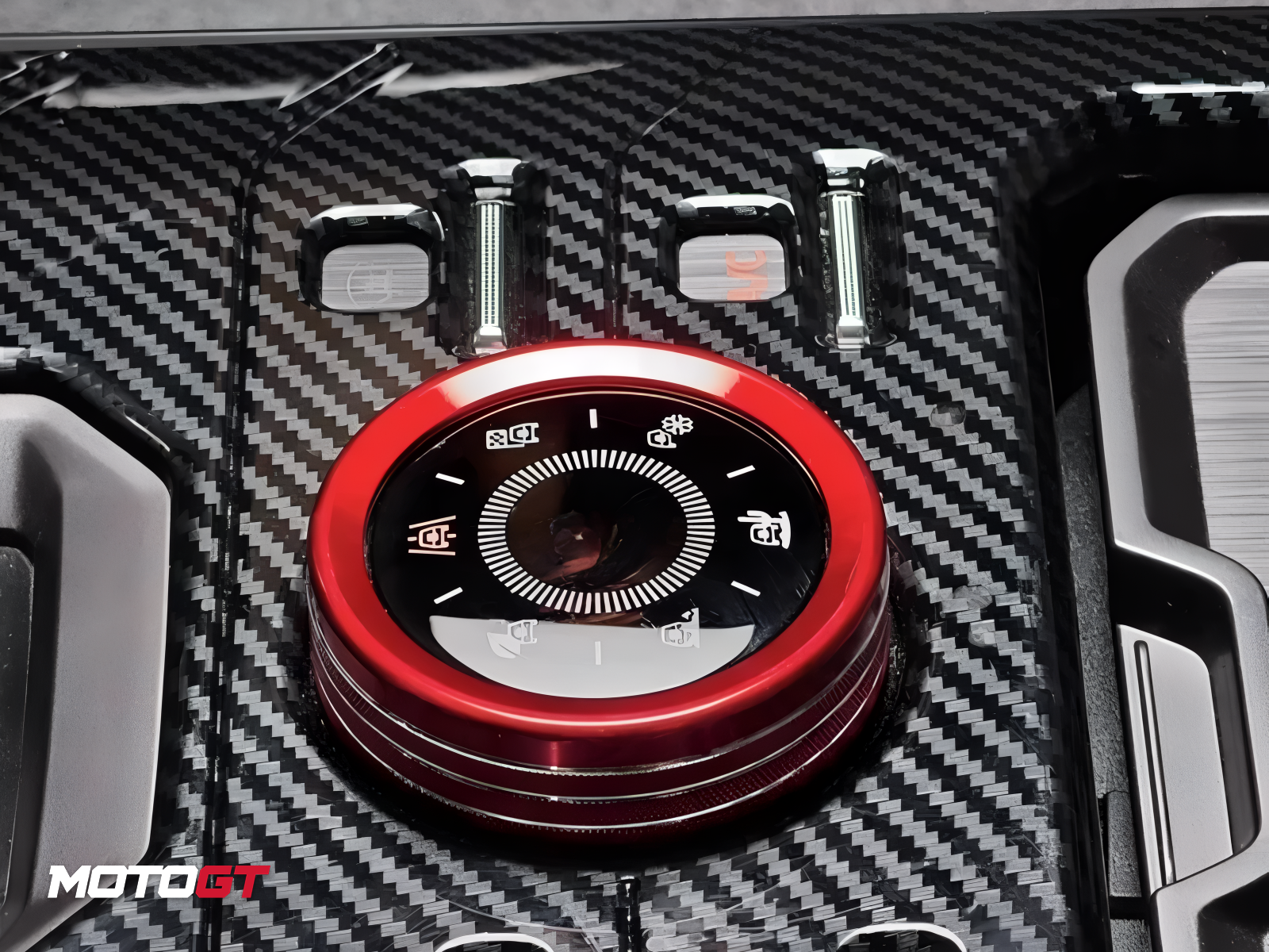 JETOUR T2 CENTER CONTROL KNOB TRIM